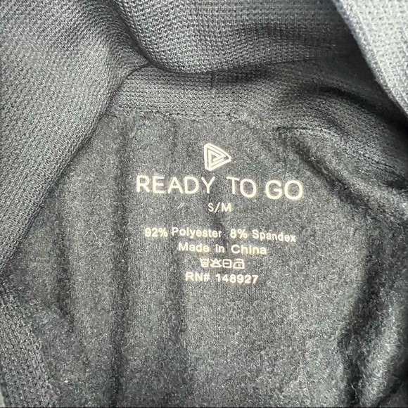 NEW Black Ready to Go Fleecy Body Slimming Leggings Size S/M - Picture 4 of 5